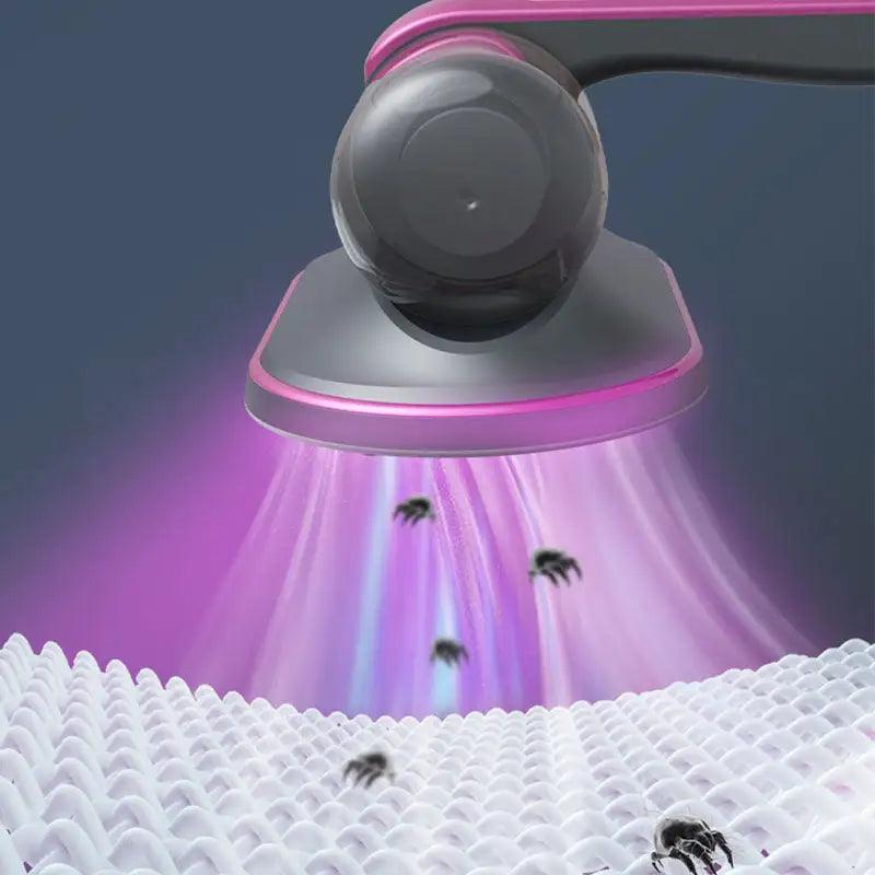 Aspirador Ácaros colchão Portátil com Luz UV - UltraClean UV® - ALTA POTÊNCIA E EFICIÊNCIA