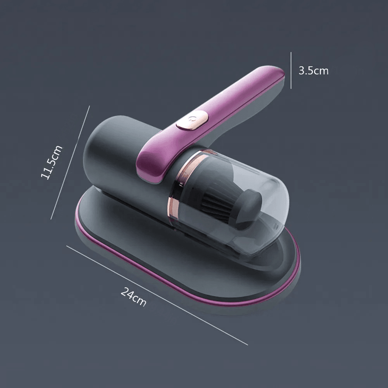 Aspirador Ácaros colchão Portátil com Luz UV - UltraClean UV® - ALTA POTÊNCIA E EFICIÊNCIA
