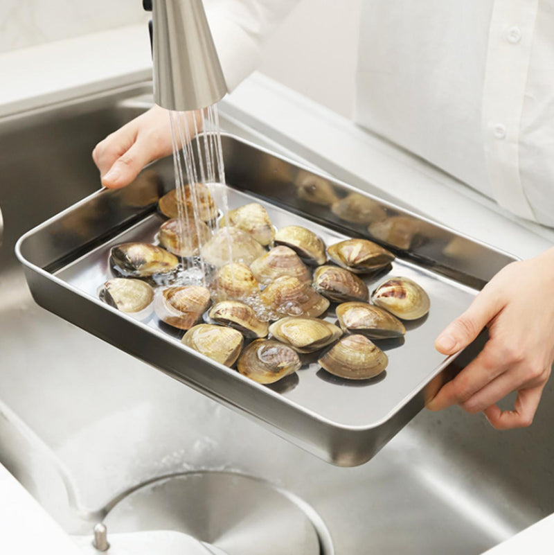 3Pcs/Set Scatole Contenitore Per Alimenti Sottovuoto In Acciaio Inox Di Alta Qualità Con Coperchio Di Aspirazione A Prova Di Perdite