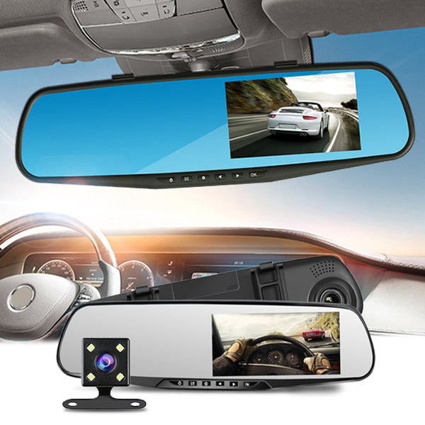 Specchietto 2 in 1 con Dashcam Frontale Full HD